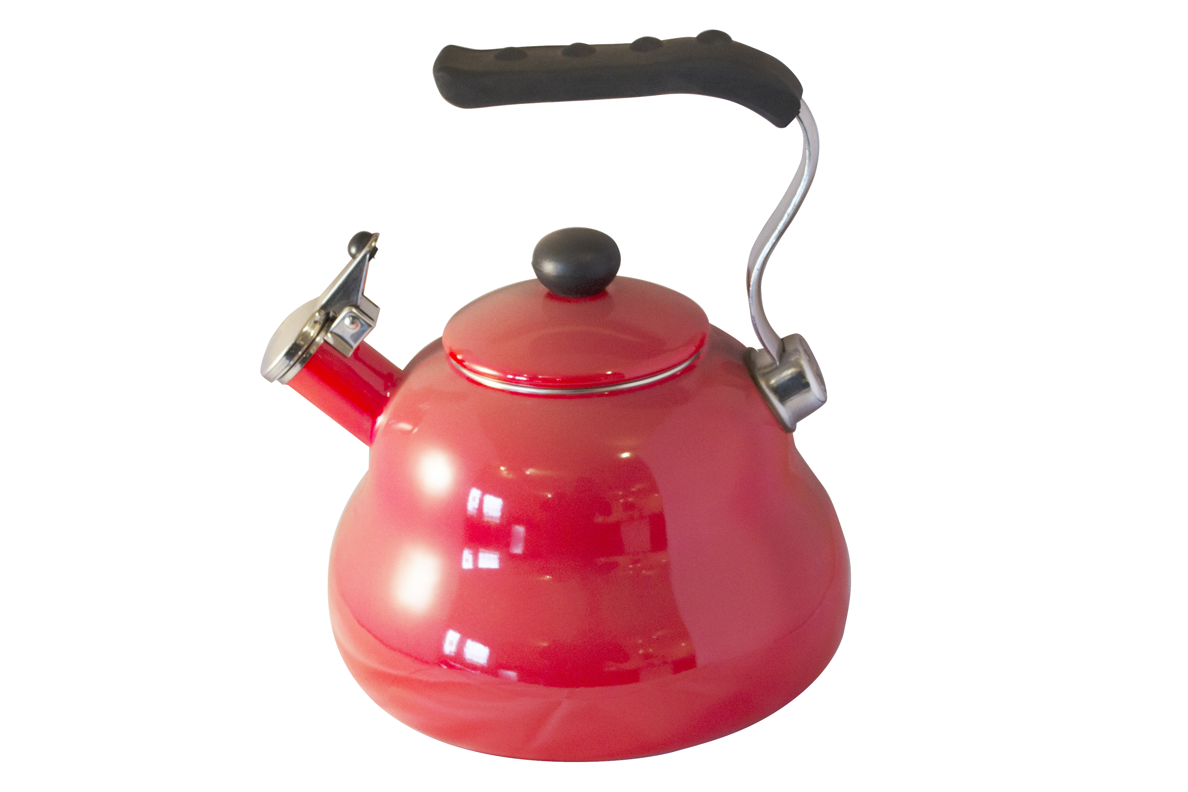 Red Whistling Kettle